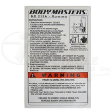 BM438Placard