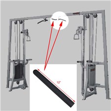 Adjustable Cable Crossover FC201B Full Circle Padding