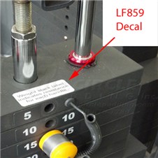 LF859WarningDecal