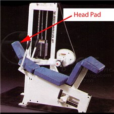 MD221AAbdominalCrunchHeadpad