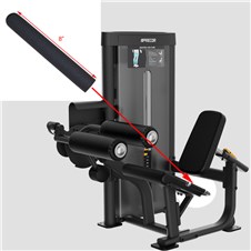 Precor-Seated-Leg-Curl-C007BP-GRP100PVC