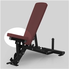 VY-D85A-02-Adjustable-Bench-Red-Seat-2