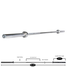 YK32113-DS-7-Foot-Chrome-Bar