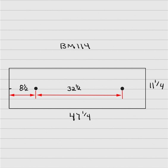 BM114-Bench-Diagram