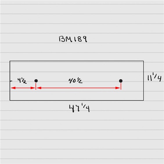 BM189-Bench-Diagram