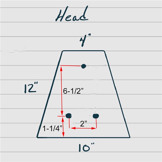 BM238-Head-Pad-Diagram
