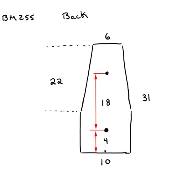 BM255-Back-Pad-Diagram